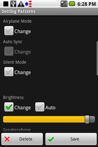 Setting Patterns screenshot 4