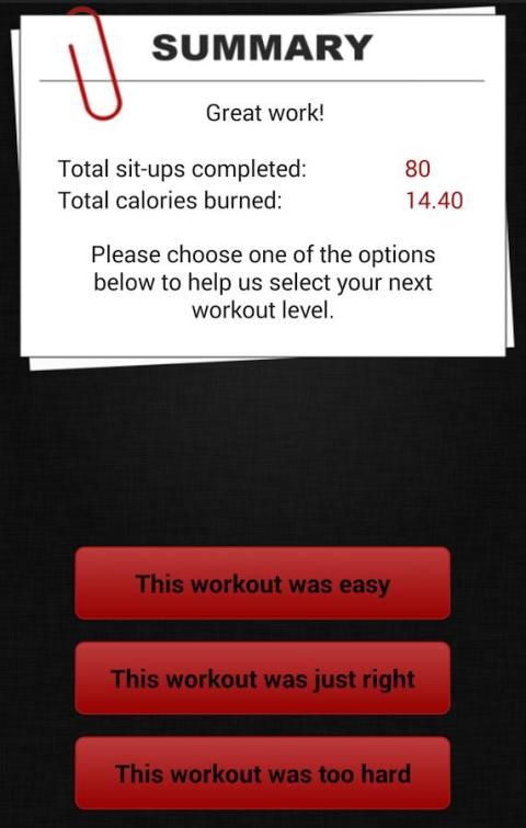 Sit-ups Trainer screenshot 2