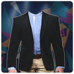 Blazer Men Photo Suit आइकन
