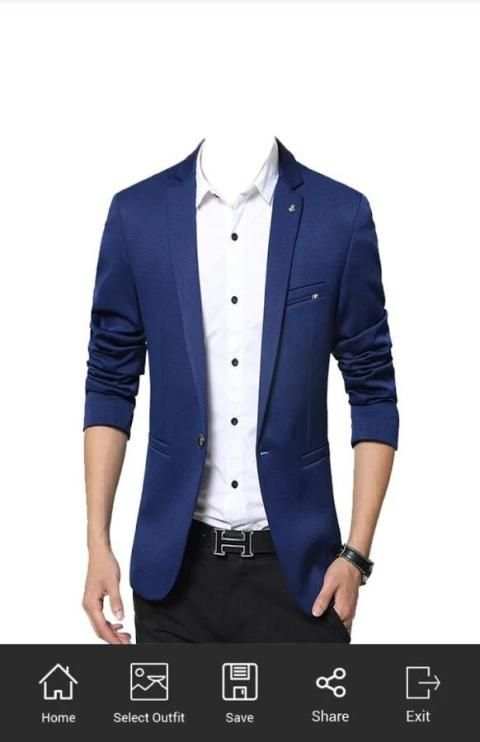 Blazer Men Photo Suit 2 تصوير الشاشة