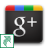 Redirect to Google+ icon