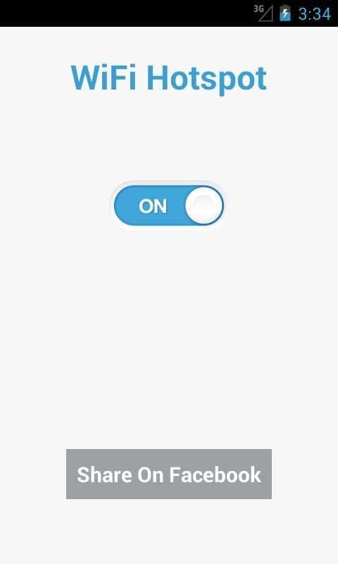 WiFi Hotspot (Portable) screenshot 1