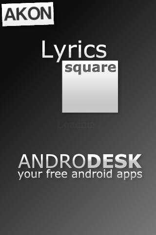 Akon Lyrics screenshot 1