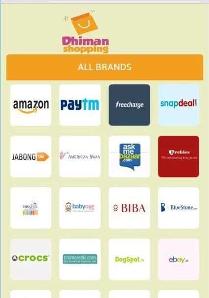 DHIMAN SHOPPING screenshot 1