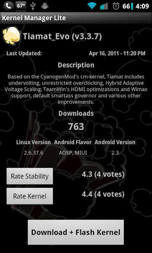 Kernel Manager Lite screenshot 2