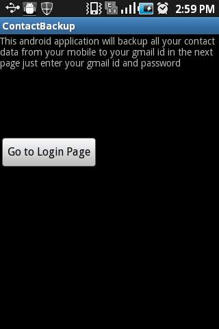 ContactBackup screenshot 2