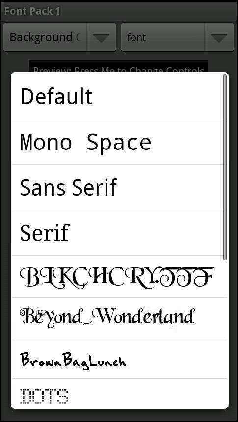 Font Pack 3 screenshot 4