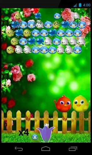 Bubble Shooter Birds स्क्रीनशॉट 2