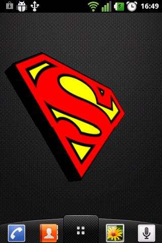 Superman 3D Live Wallpaper screenshot 3