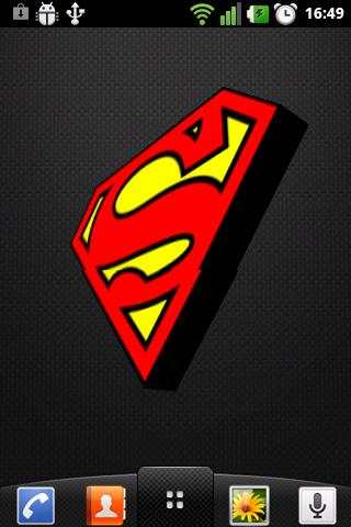 Superman 3D Live Wallpaper screenshot 1