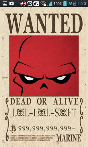 OnePiece WANTED Poster Maker 5 تصوير الشاشة