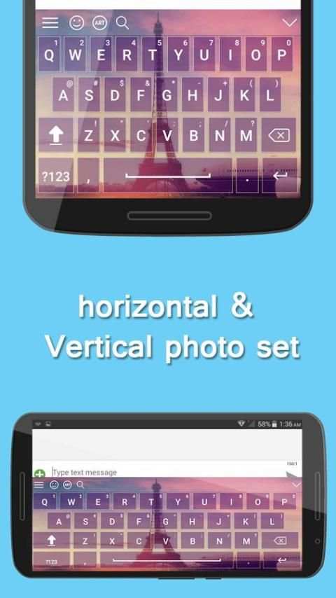 Tema Keyboard Cantik screenshot 4