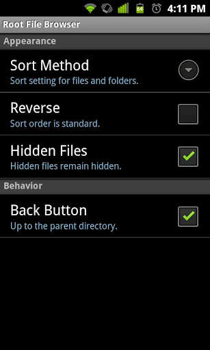 Root File Browser Alpha screenshot 5
