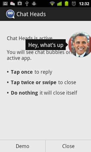 Chat Heads screenshot 2