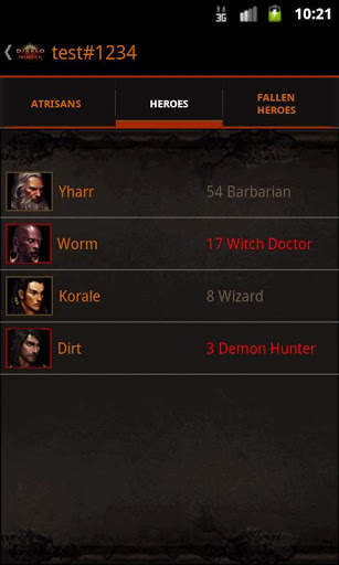 Diablo III Browser screenshot 4