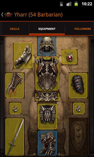 Diablo III Browser screenshot 1