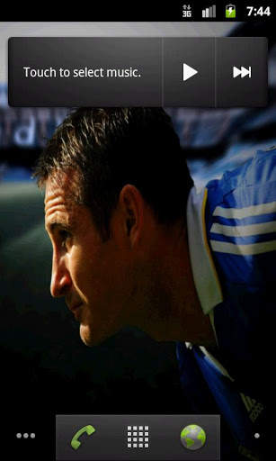 Football Stars Live Wallpaper screenshot 3