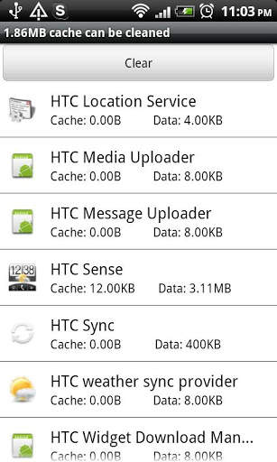 MindSoft Cache Cleaner FREE 4 تصوير الشاشة