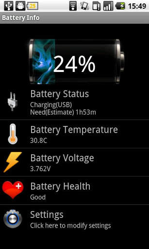 Battery Info screenshot 1