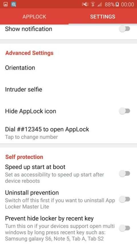 App Locker Master Lite screenshot 4