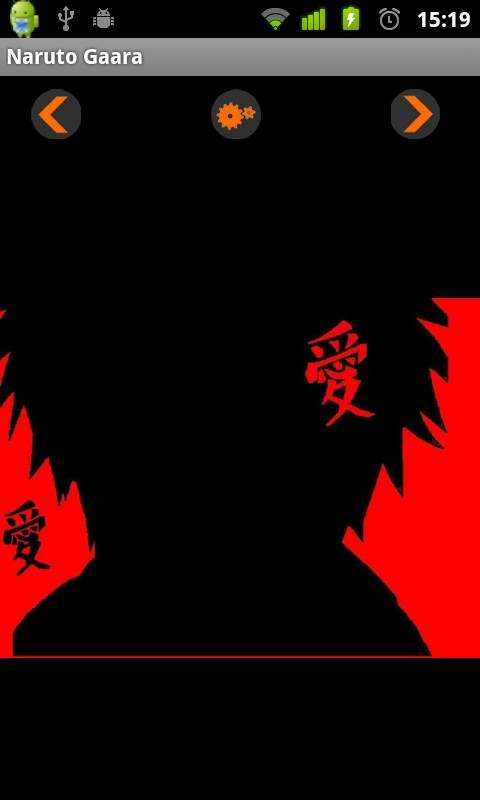 Noruto WallPapers Gaara screenshot 3