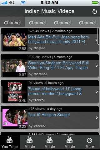 Indian Music Videos screenshot 2