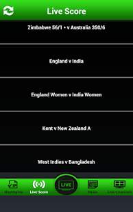 Live Cricket screenshot 1
