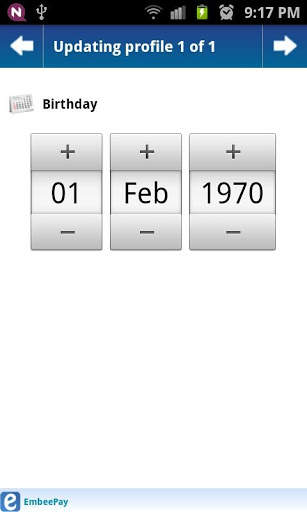 EmbeePay 4 تصوير الشاشة