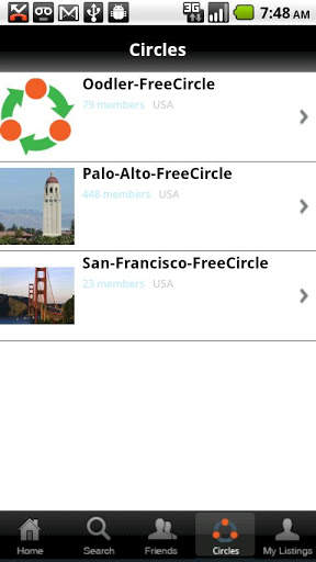 Marketplace for Oodle/Facebook screenshot 2