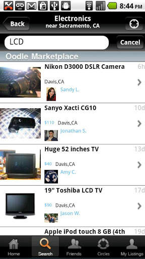 Marketplace for Oodle/Facebook screenshot 4