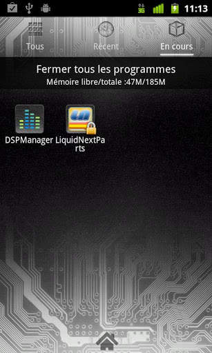 Core GO Launcher EX theme screenshot 3