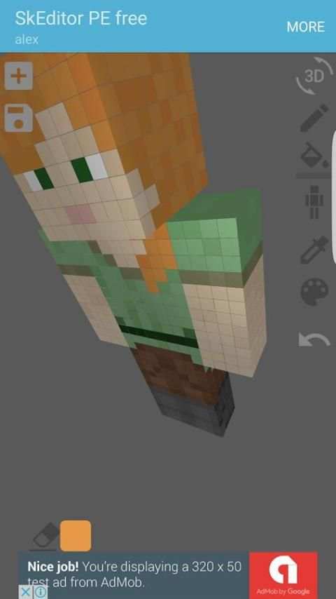 Skin Editor 3D for Minecraft скриншот 2