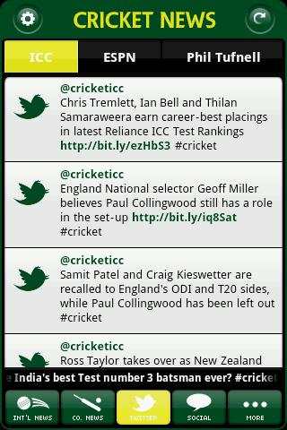 Cricket Total News screenshot 3