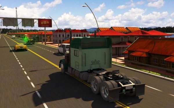 Racing in Truck Free screenshot 1