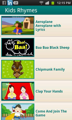 Kids Rhymes screenshot 1