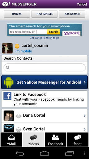 S Cloud for Yahoo and Facebook screenshot 2