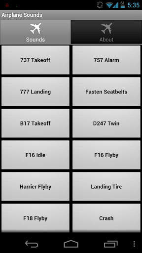 Airplane Soundboard screenshot 1