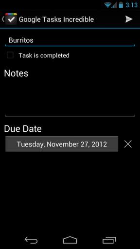 Google Tasks Incredible Lite screenshot 4