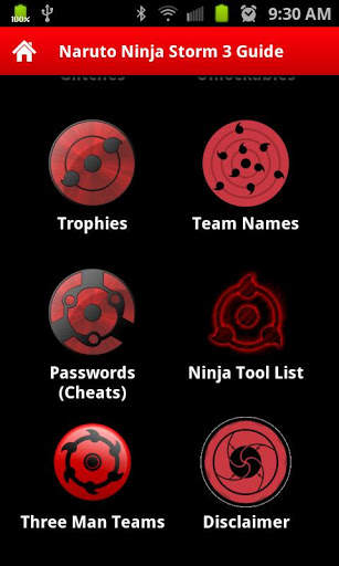 Naruto Video Game Guide screenshot 2
