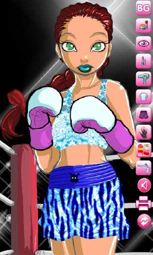 Boxing Girl Dressup Lite screenshot 4