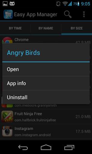 Easy App Manager 5 تصوير الشاشة