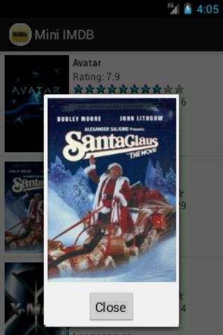 Mini IMDB screenshot 3