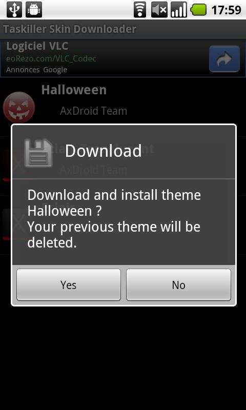 Taskiller Skin Downloader screenshot 2