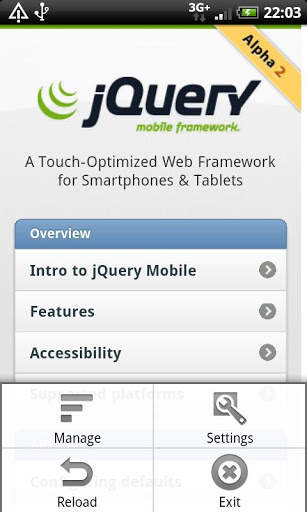 Android Web Platform screenshot 3