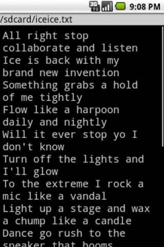Text Edit screenshot 1