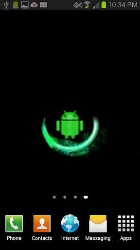 Android Ring Live Wallpaper screenshot 4