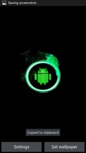 Android Ring Live Wallpaper screenshot 2