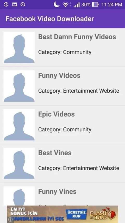 Video Downloader for Facebook screenshot 3