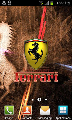 Ferrari Horse Live Wallpaper screenshot 2