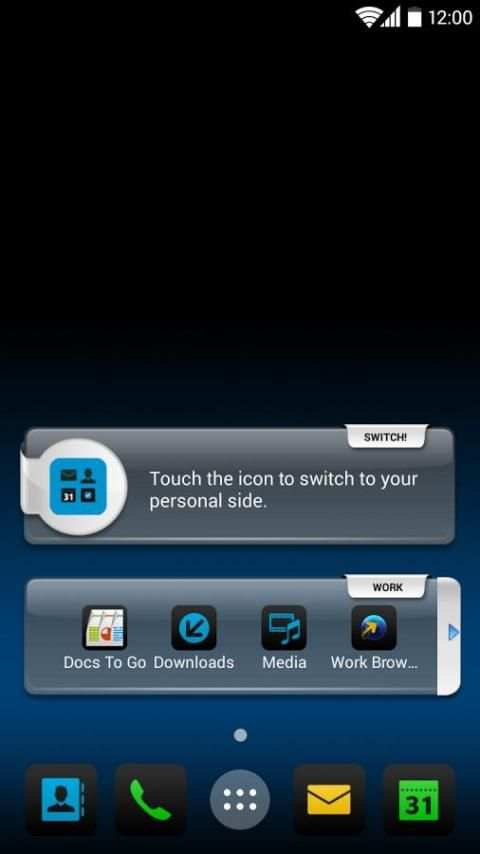 Secure Work Space for BES12 screenshot 4